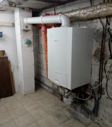 Remplacement de chaudière à gaz a condensation sur Dives sur Mer à proximité de Cabourg