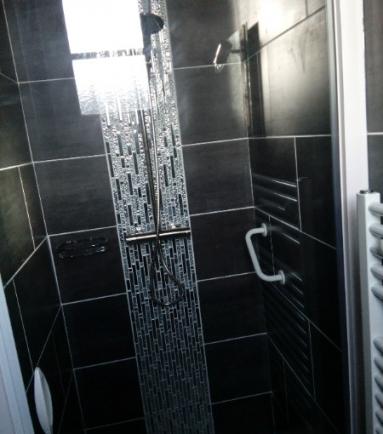 Installation d'une douche a l'italienne sur Dives sur mer a proximité de Villers sur mer