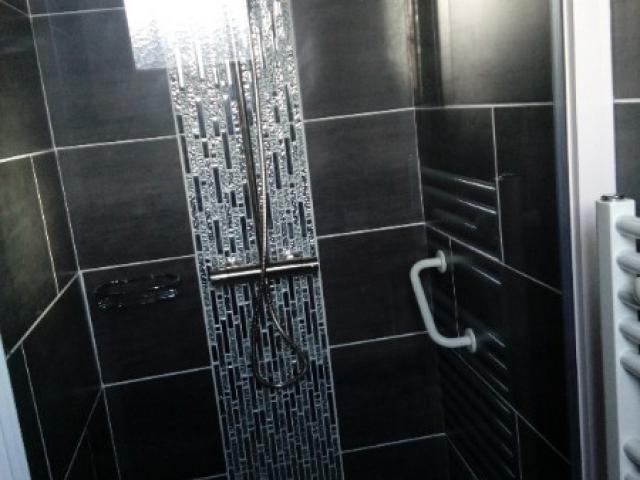 Installation d'une douche a l'italienne sur Dives sur mer a proximité de Villers sur mer